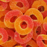 ANNEAU PÊCHE SUCRÉE  100g